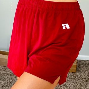 Russell Medium Women’s Athletic Shorts HighWaisted